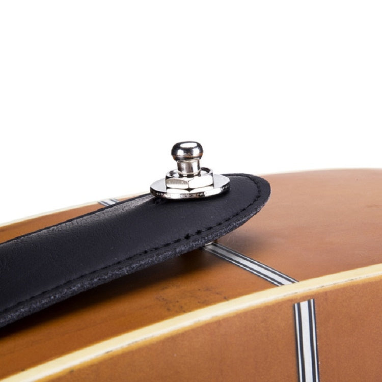 Metal Universal Guitar Strap Buckle Strap Nail Anti-off Guitar Tail Nail(Black) - String Instrument Accessories by buy2fix | Online Shopping UK | buy2fix
