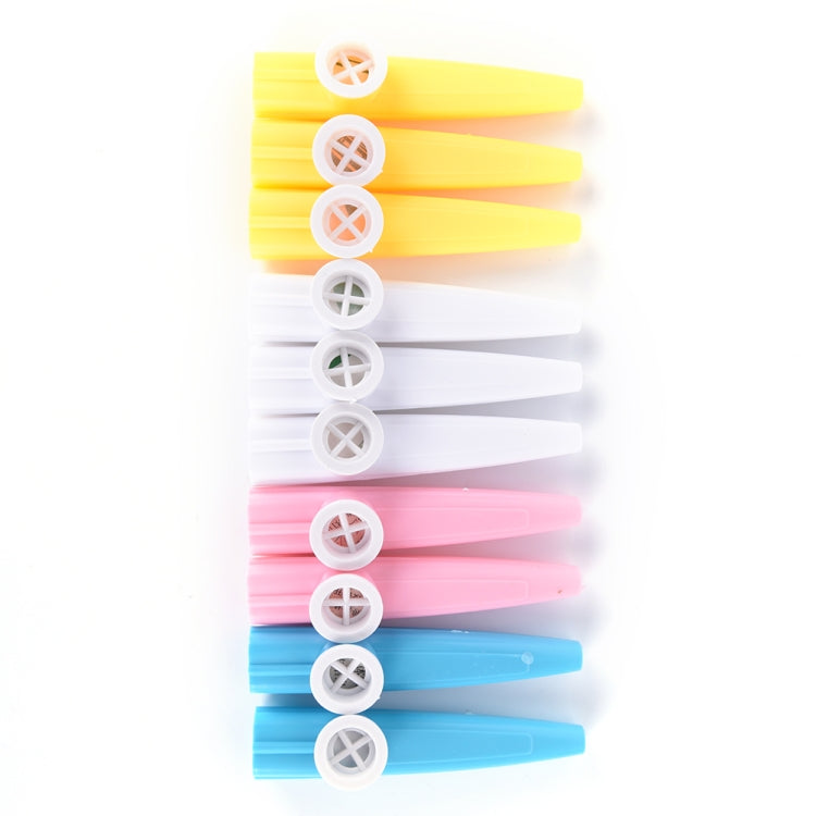 10PCS Plastic Kazoo Children Accompaniment Instrument, Random Color Delivery - Wind Instrument Accessories by buy2fix | Online Shopping UK | buy2fix