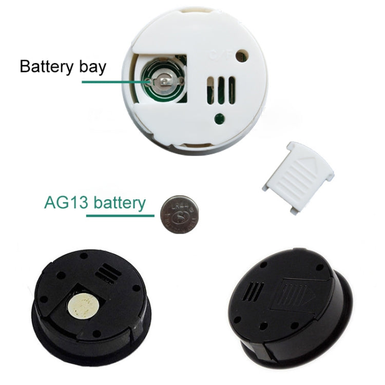 LCD Digital Aquarium Thermometer Marine Water Terrarium Accessories Temperature Measurement Tool(White) - Thermometer by buy2fix | Online Shopping UK | buy2fix