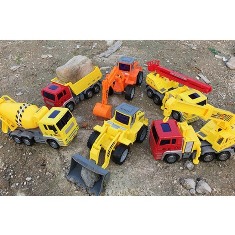 6 in 1 Large Children Toy Car Set Inertial Driving Force Trucks Toy(Engineering Trucks) - Model Toys by buy2fix | Online Shopping UK | buy2fix