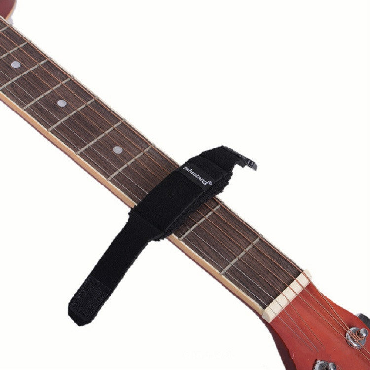 Muffler Band Stop Band Electric Guitar Electric Bass Acoustic Guitar Damper Musical Instrument Accessories, Size:Small(Black) - String Instrument Accessories by buy2fix | Online Shopping UK | buy2fix