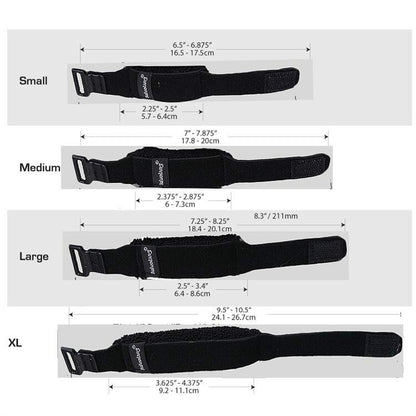 Muffler Band Stop Band Electric Guitar Electric Bass Acoustic Guitar Damper Musical Instrument Accessories, Size:Small(Black) - String Instrument Accessories by buy2fix | Online Shopping UK | buy2fix