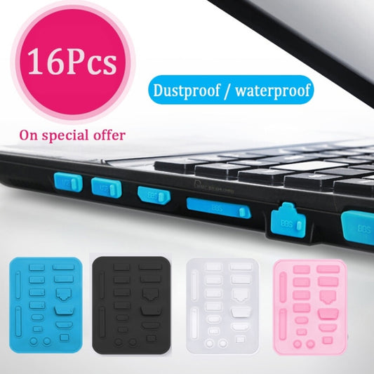 Laptop Universal Silicone Dust Plug (Pink) by buy2fix