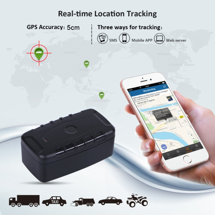 LK209B Tracking System 4G GPS Tracker for Motorcycle Electric Bike Vehicle, For Eurasia by buy2fix