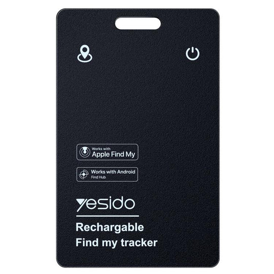 Yesido EC37 Findmy & Find Hub Dual System Anti-Loss Device (Black)