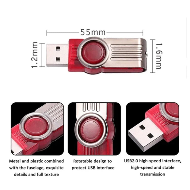 USB2.0 Twister Flash Drive U-disk, Memory: 64GB - USB Flash Drives by buy2fix | Online Shopping UK | buy2fix