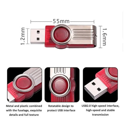 USB2.0 Twister Flash Drive U-disk, Memory: 2GB - USB Flash Drives by buy2fix | Online Shopping UK | buy2fix