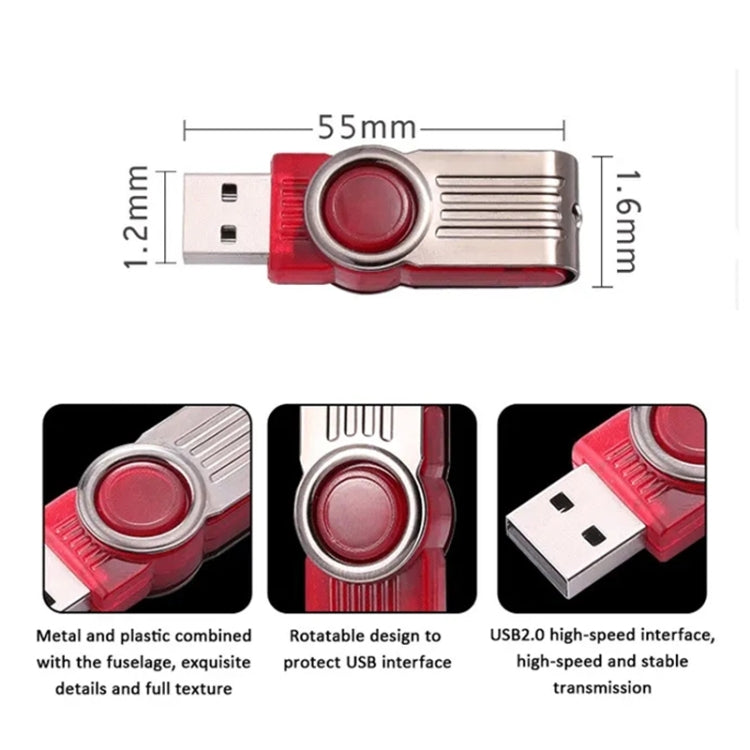 USB2.0 Twister Flash Drive U-disk, Memory: 1GB - USB Flash Drives by buy2fix | Online Shopping UK | buy2fix