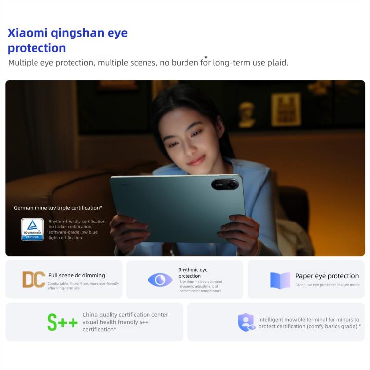 REDMI Pad 2 11 inch Tablet PC, 8GB+256GB, HyperOS 2, MediaTek G100-Ultra Octa Core CPU (Grey) - Other by Xiaomi | Online Shopping UK | buy2fix