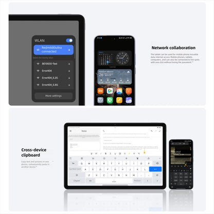 REDMI Pad 2 11 inch Tablet PC, Soft Light Edition 8GB+128GB, HyperOS 2, MediaTek G100-Ultra Octa Core CPU (Grey) - Other by Xiaomi | Online Shopping UK | buy2fix