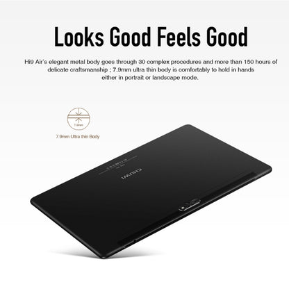 CHUWI Hi9 Air Phone Call Tablet PC, 10.1 inch, 4GB+64GB, Android 8.0, MTK (Helio X27) Deca Core up to 2.1GHz, Support OTG, FM, Bluetooth, Dual Band WiFi, Network: 4G(Black) - CHUWI by CHUWI | Online Shopping UK | buy2fix