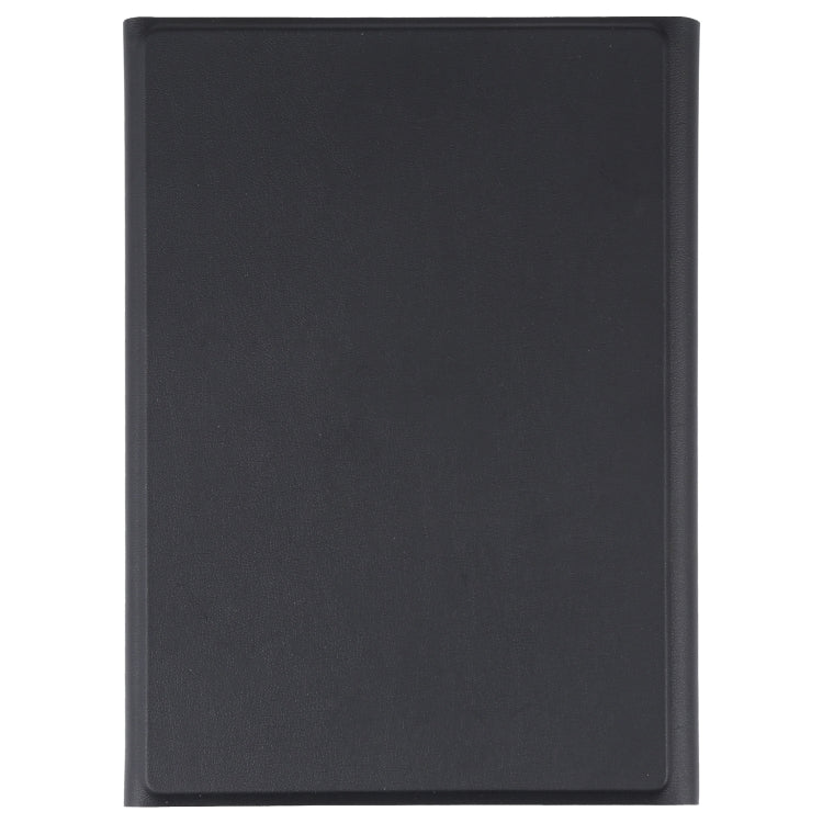 A06 Detachable Lambskin Texture Ultra-thin TPU Bluetooth Keyboard Leather Tablet Case with Stand For iPad mini 6 / mini 7 (Black) by buy2fix