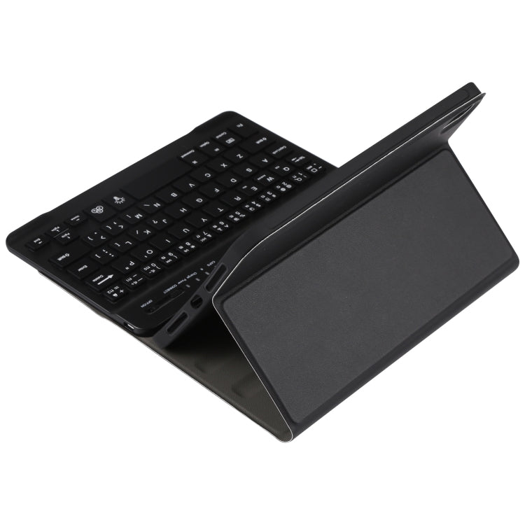 A06S Detachable Lambskin Texture Ultra-thin TPU Backlight Bluetooth Keyboard Leather Tablet Case with Stand For iPad mini 6 (Black) - For iPad mini by buy2fix | Online Shopping UK | buy2fix