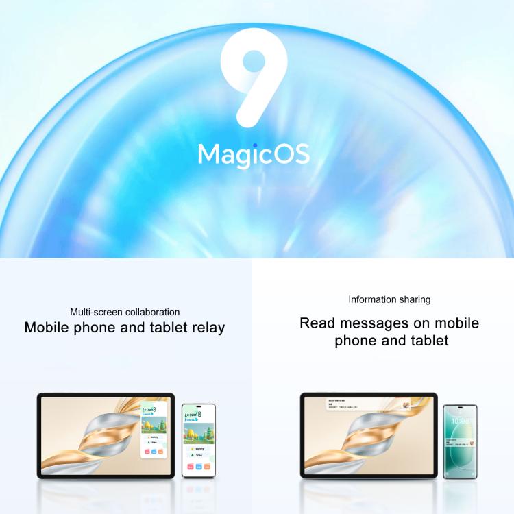 Honor Pad X9 Pro WiFi Tablet PC, 11.5 inch 6GB+128GB MagicOS 9.0 Qualcomm Snapdragon 685 Octa Core (Grey) - Other by HONOR | Online Shopping UK | buy2fix