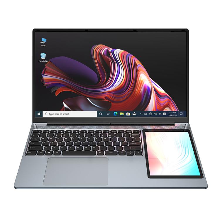 UNIWA ULAP Q15ZR Laptop, 16GB+512GB, 15.6 inch and 7 inch Dual Display Windows 11 Intel Alder Lake N100 Octa Core, EU Plug - Others by UNIWA | Online Shopping UK | buy2fix