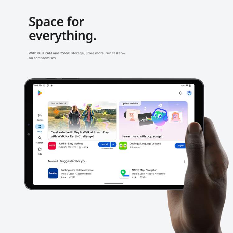 ALLDOCUBE iPlay 70 Mini Pro Tablet PC, 8GB+256GB, 8.4 inch Android 15 MTK MT8791 Octa Core Support Dual SIM 4G LTE - ALLDOCUBE by ALLDOCUBE | Online Shopping UK | buy2fix