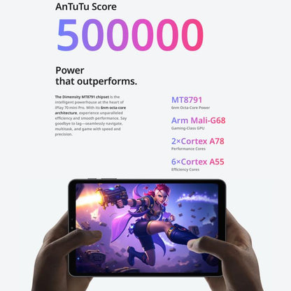 ALLDOCUBE iPlay 70 Mini Pro Tablet PC, 8GB+256GB, 8.4 inch Android 15 MTK MT8791 Octa Core Support Dual SIM 4G LTE - ALLDOCUBE by ALLDOCUBE | Online Shopping UK | buy2fix