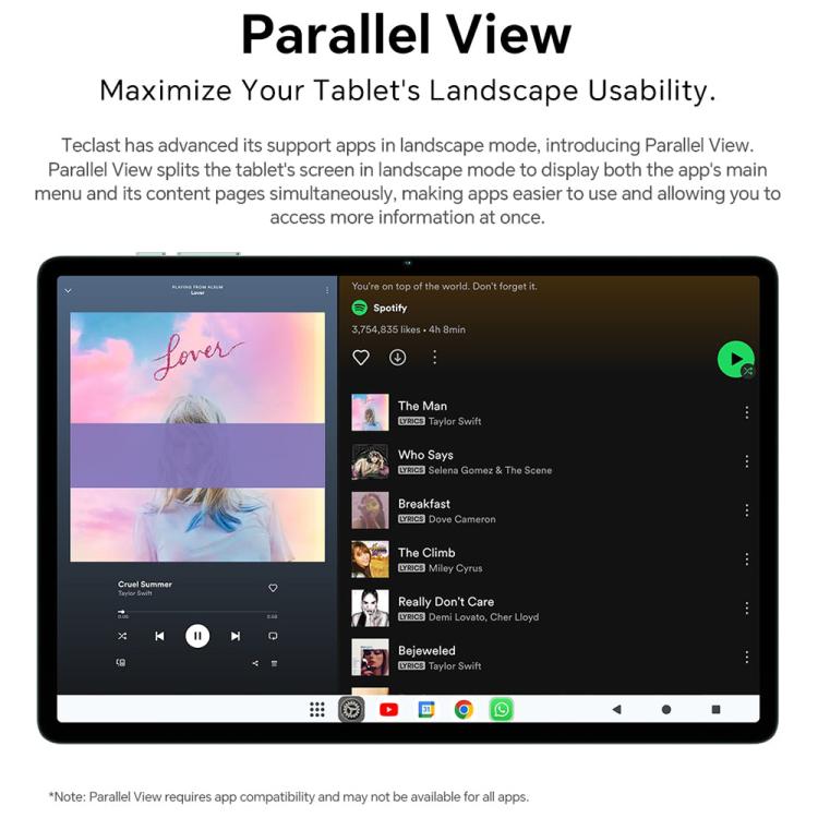 Teclast M50 Mini WiFi Tablet PC, 4GB+128GB, 8.7 inch Android 15 Unisoc T606 Octa Core - TECLAST by TECLAST | Online Shopping UK | buy2fix
