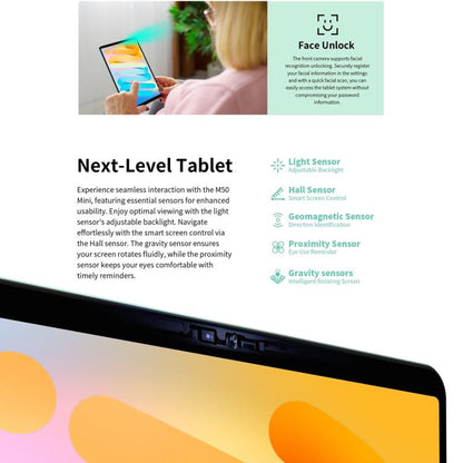 Teclast M50 Mini WiFi Tablet PC, 4GB+128GB, 8.7 inch Android 15 Unisoc T606 Octa Core - TECLAST by TECLAST | Online Shopping UK | buy2fix