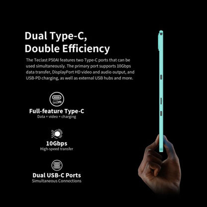 Teclast P50AI WiFi Tablet PC, 6GB+128GB, 11 inch Android 15 Allwinner A733 Octa Core with NPU - TECLAST by TECLAST | Online Shopping UK | buy2fix