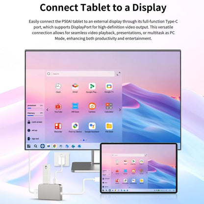 Teclast P50AI WiFi Tablet PC, 6GB+128GB, 11 inch Android 15 Allwinner A733 Octa Core with NPU - TECLAST by TECLAST | Online Shopping UK | buy2fix