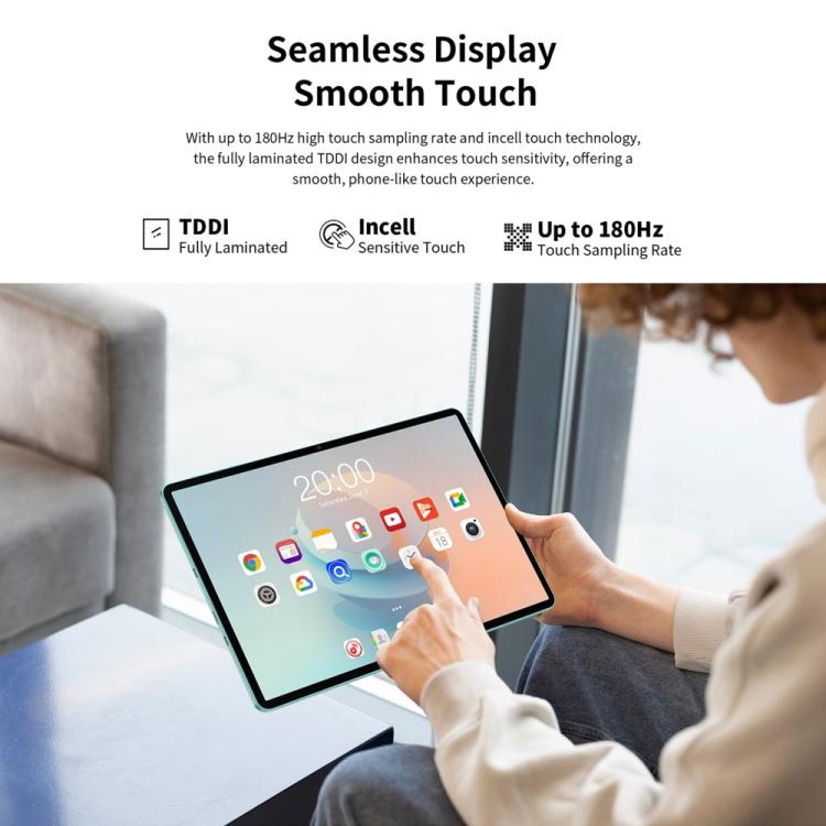 Teclast P50AI WiFi Tablet PC, 6GB+128GB, 11 inch Android 15 Allwinner A733 Octa Core with NPU - TECLAST by TECLAST | Online Shopping UK | buy2fix