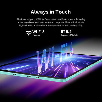 Teclast P50AI WiFi Tablet PC, 6GB+128GB, 11 inch Android 15 Allwinner A733 Octa Core with NPU - TECLAST by TECLAST | Online Shopping UK | buy2fix