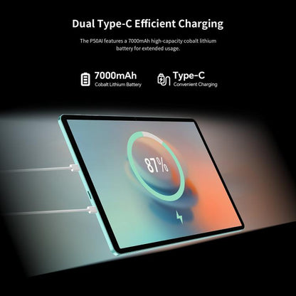 Teclast P50AI WiFi Tablet PC, 6GB+128GB, 11 inch Android 15 Allwinner A733 Octa Core with NPU - TECLAST by TECLAST | Online Shopping UK | buy2fix