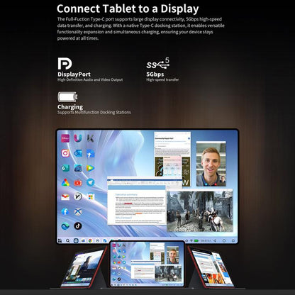 Teclast T60AI WiFi Tablet PC, 6GB+128GB, 12 inch Android 15 Allwinner A733 Octa Core with NPU - TECLAST by TECLAST | Online Shopping UK | buy2fix