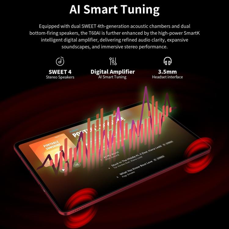 Teclast T60AI WiFi Tablet PC, 6GB+128GB, 12 inch Android 15 Allwinner A733 Octa Core with NPU - TECLAST by TECLAST | Online Shopping UK | buy2fix