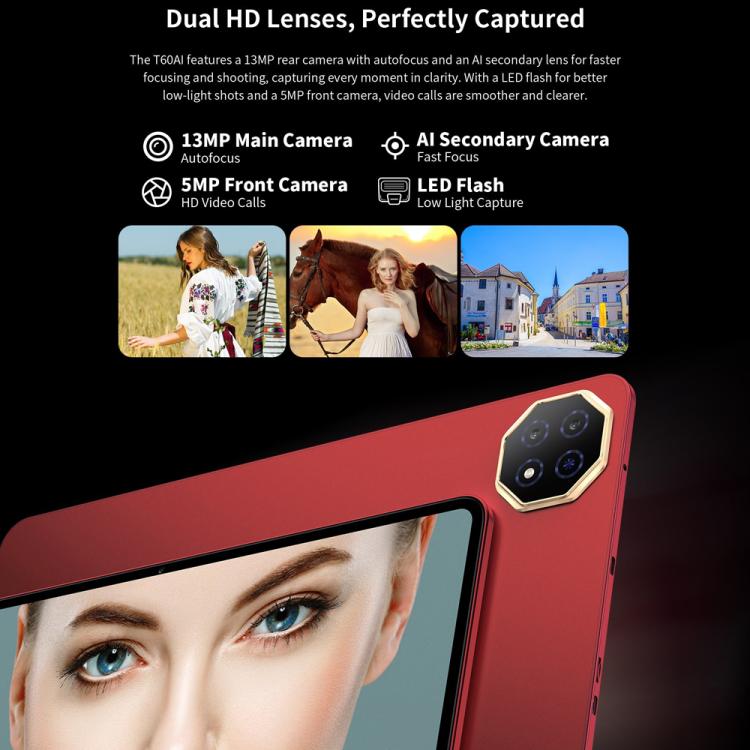 Teclast T60AI WiFi Tablet PC, 6GB+128GB, 12 inch Android 15 Allwinner A733 Octa Core with NPU - TECLAST by TECLAST | Online Shopping UK | buy2fix