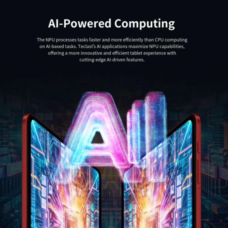 Teclast T60AI WiFi Tablet PC, 6GB+128GB, 12 inch Android 15 Allwinner A733 Octa Core with NPU - TECLAST by TECLAST | Online Shopping UK | buy2fix