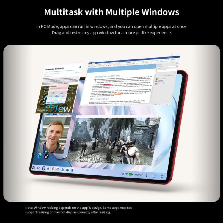 Teclast T60AI WiFi Tablet PC, 6GB+128GB, 12 inch Android 15 Allwinner A733 Octa Core with NPU - TECLAST by TECLAST | Online Shopping UK | buy2fix