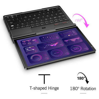 GPD Pocket 4 Handheld Gaming PC, 16GB+1TB, 8.8 inch Windows 11 Home AMD Ryzen 7 8840U, EU Plug - Pocket Console by GPD | Online Shopping UK | buy2fix