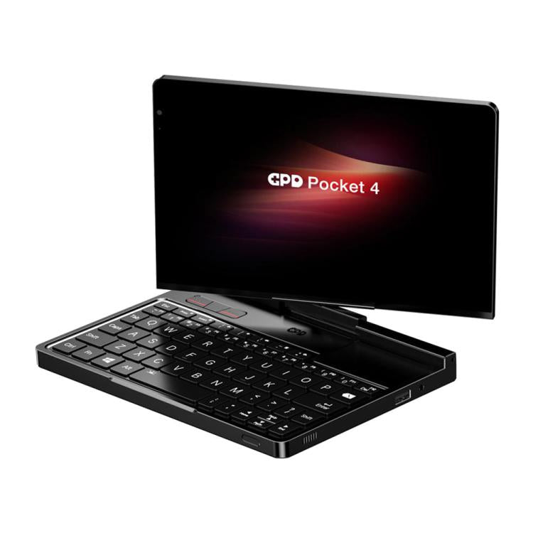 GPD Pocket 4 Handheld Gaming PC, 32GB+2TB, 8.8 inch Windows 11 Home AMD Ryzen AI 9 HX 370, EU Plug - Pocket Console by GPD | Online Shopping UK | buy2fix