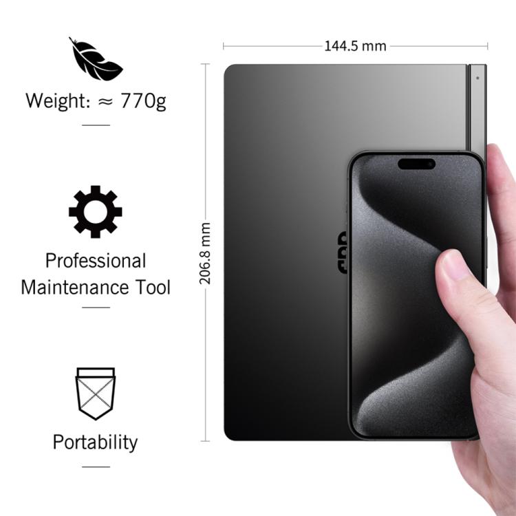 GPD Pocket 4 Handheld Gaming PC, 32GB+2TB, 8.8 inch Windows 11 Home AMD Ryzen AI 9 HX 370, UK Plug - Pocket Console by GPD | Online Shopping UK | buy2fix