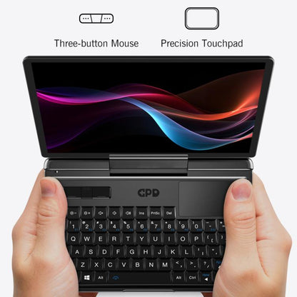 GPD MicroPC 2 Handheld Gaming PC, 16GB+512GB, 7 inch Windows 11 Pro Intel Core i3-N300, AU Plug - Pocket Console by GPD | Online Shopping UK | buy2fix