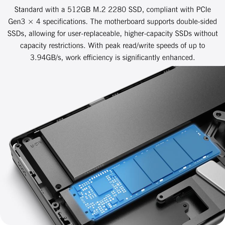 GPD MicroPC 2 Handheld Gaming PC, 16GB+512GB, 7 inch Windows 11 Pro Intel Core i3-N300, EU Plug - Pocket Console by GPD | Online Shopping UK | buy2fix