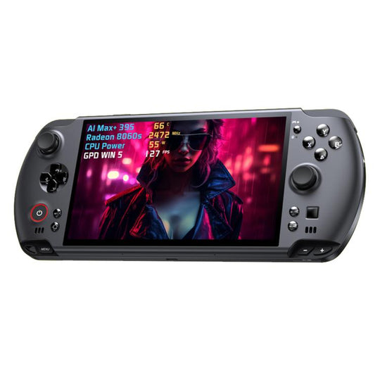 GPD WIN 5 Handheld Game Console, 32GB+2TB, 7 inch Windows 11 OS AMD Ryzen Al Max+ 395 CPU, US Plug