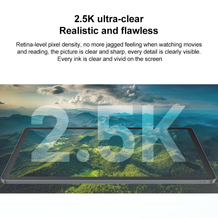 Lenovo Xiaoxin Pad 11 inch WiFi Tablet, 8GB+128GB, Android 15, MediaTek Dimensity 6300 Octa Core,US Plug (Grey) - Lenovo by Lenovo | Online Shopping UK | buy2fix