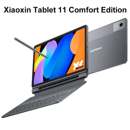 Lenovo Xiaoxin Pad 11 Soft Light Screen, 11 inch WiFi Tablet, 8GB+128GB, Android 15, MediaTek Dimensity 6300 Octa Core,US Plug (Grey) - Lenovo by Lenovo | Online Shopping UK | buy2fix
