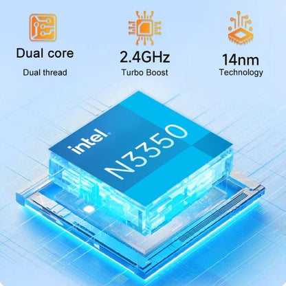 S07 14 inch Ultrathin Laptop, 6GB+1TB, Windows 11 Intel Celeron N3350 Dual Core, EU Plug (Silver Grey) - Others by buy2fix | Online Shopping UK | buy2fix