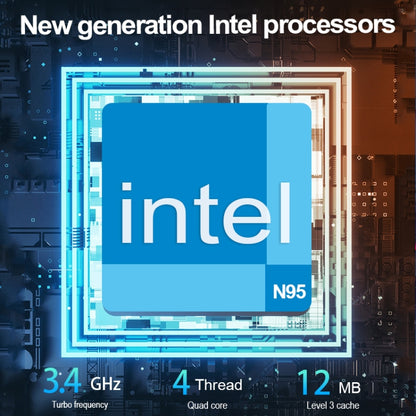 H15 15.6 inch Ultrathin Laptop, 16GB+256GB, Windows 11 Intel Processor N95 Quad Core, EU Plug (Silver) - Others by buy2fix | Online Shopping UK | buy2fix