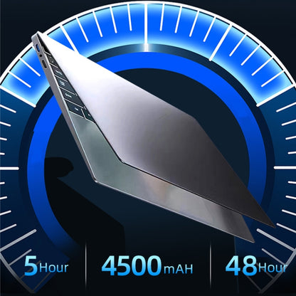 H15 15.6 inch Ultrathin Laptop, 16GB+512GB, Windows 11 Intel Processor N95 Quad Core, EU Plug (Silver) - Others by buy2fix | Online Shopping UK | buy2fix