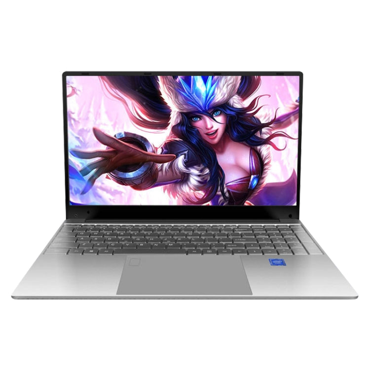 H15 15.6 inch Ultrathin Laptop, 16GB+512GB, Windows 11 Intel Celeron N5095 Quad Core, EU Plug (Silver) - Others by buy2fix | Online Shopping UK | buy2fix