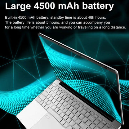 H15 15.6 inch Ultrathin Laptop, 16GB+1TB, Windows 11 Intel Celeron N5095 Quad Core, US Plug (Silver) - Others by buy2fix | Online Shopping UK | buy2fix