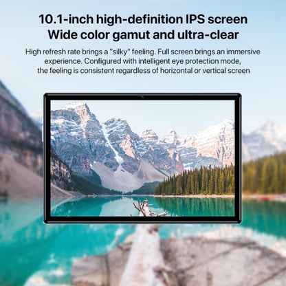 X09 10.1 inch 4G LTE Tablet PC, 4GB+32GB, Android 8.1 MTK6755 Octa Core, Support Dual SIM, US Plug (Black) - 10.1 inch by buy2fix | Online Shopping UK | buy2fix