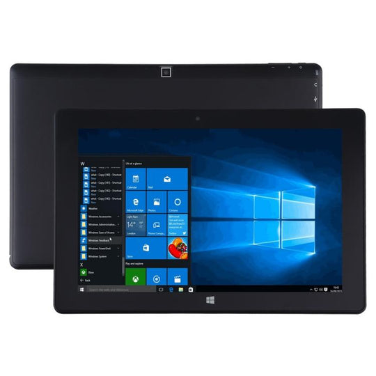 Hongsamde Tablet PC, 12GB+128GB, 10.1 inch Windows 11 Intel Celeron N4120, without Keyboard Leather Case (EU Plug)
