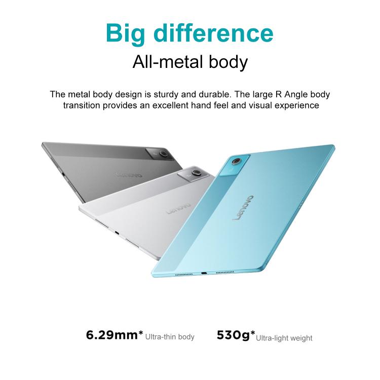 Lenovo Xiaoxin Pad 12.1 inch 2025 WiFi Tablet, 8GB+128GB, MediaTek Dimensity 6400 Octa Core,US Plug (Green) - Lenovo by Lenovo | Online Shopping UK | buy2fix