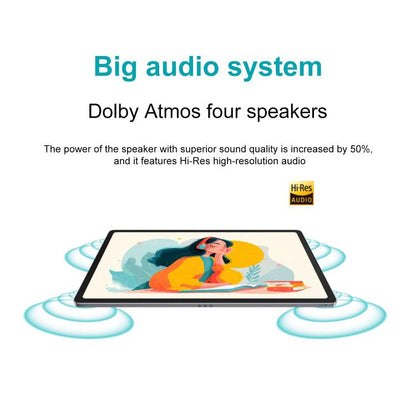 Lenovo Xiaoxin Pad 12.1 inch 2025 WiFi Tablet, 8GB+128GB, MediaTek Dimensity 6400 Octa Core,US Plug (Silver) - Lenovo by Lenovo | Online Shopping UK | buy2fix